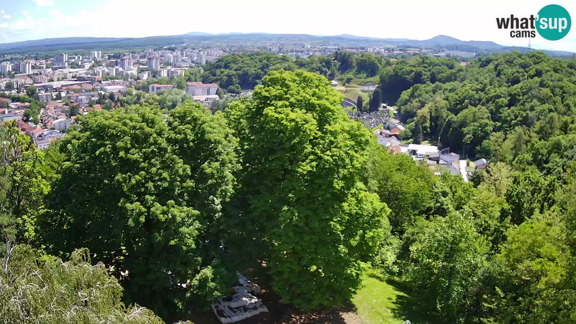 Webcam Karlovac Dubovac Castle – Live View of Karlovac’s Historic Landmark