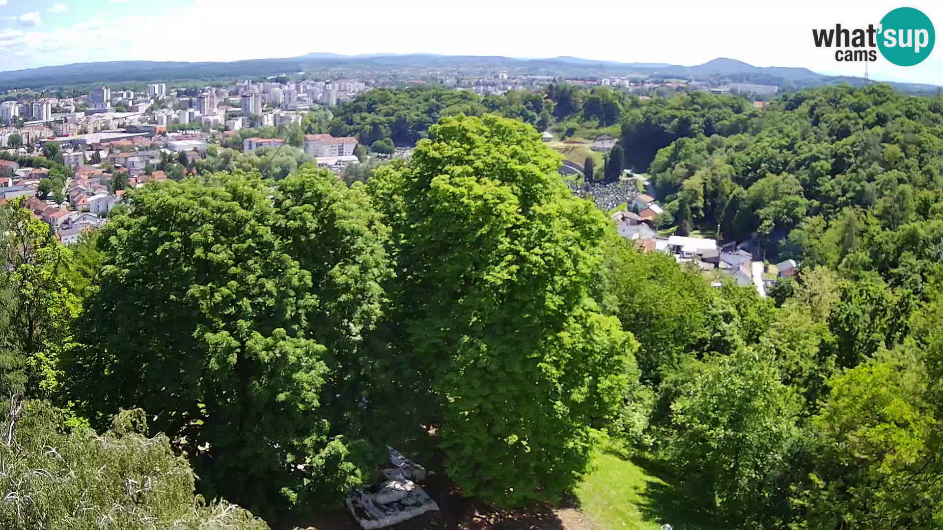 Webcam Karlovac Dubovac Castle – Live View of Karlovac’s Historic Landmark