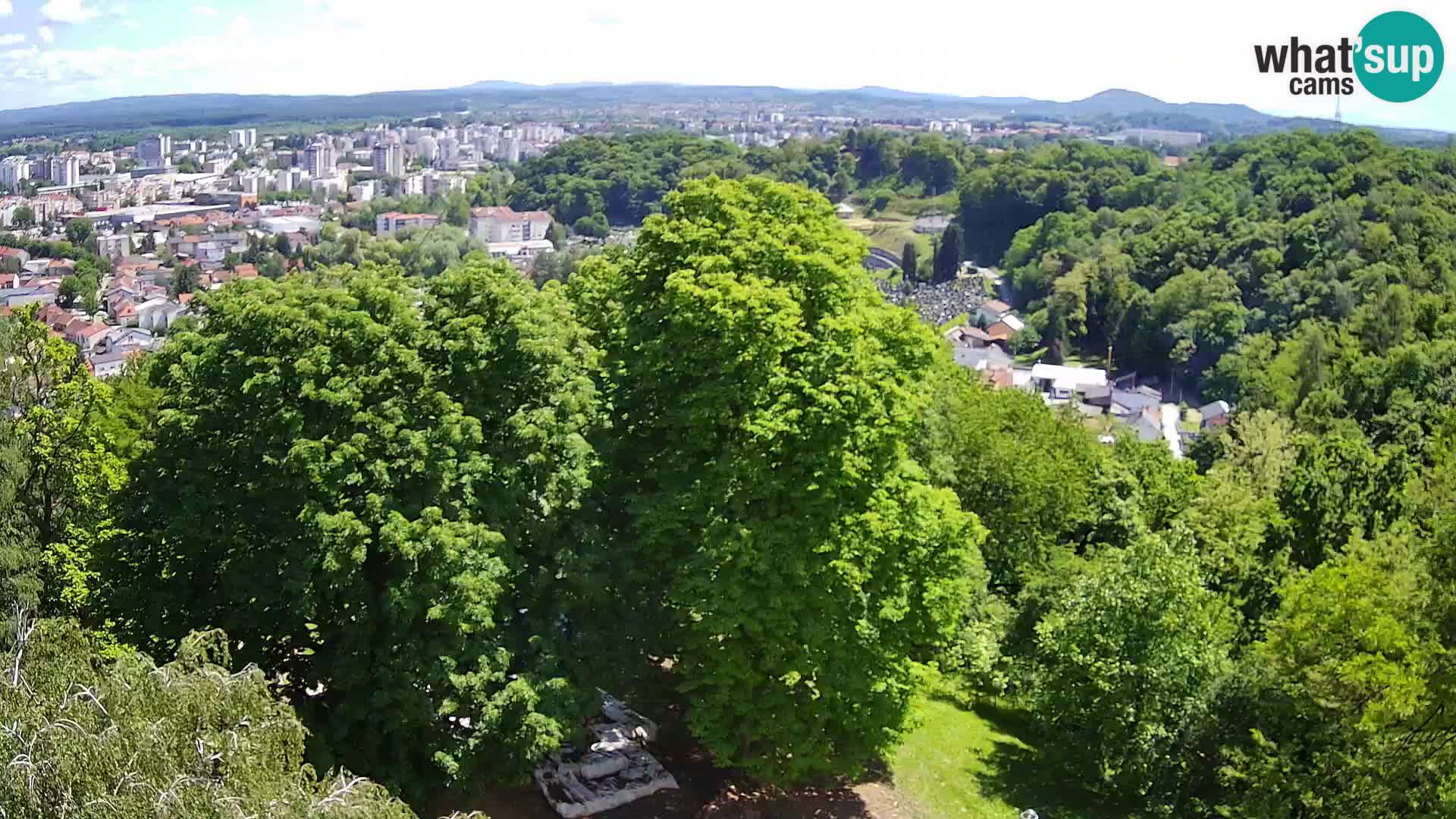 Webcam Karlstadt Burg Dubovac – Liveblick auf das historische Wahrzeichen