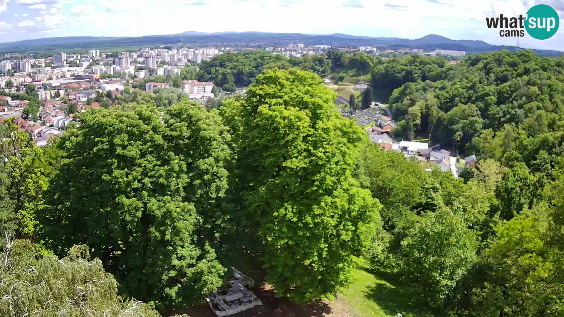 Webcam Karlovac Dubovac Castle – Live View of Karlovac’s Historic Landmark