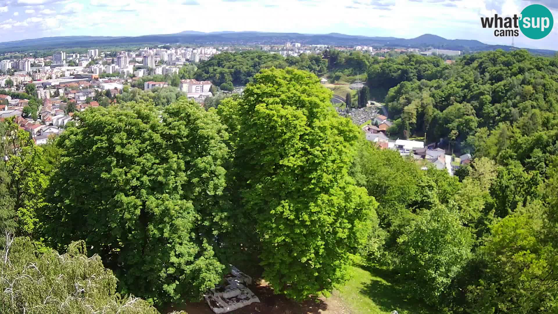 Webcam Castello Dubovac Karlovac – Vista Live sul Castello Storico