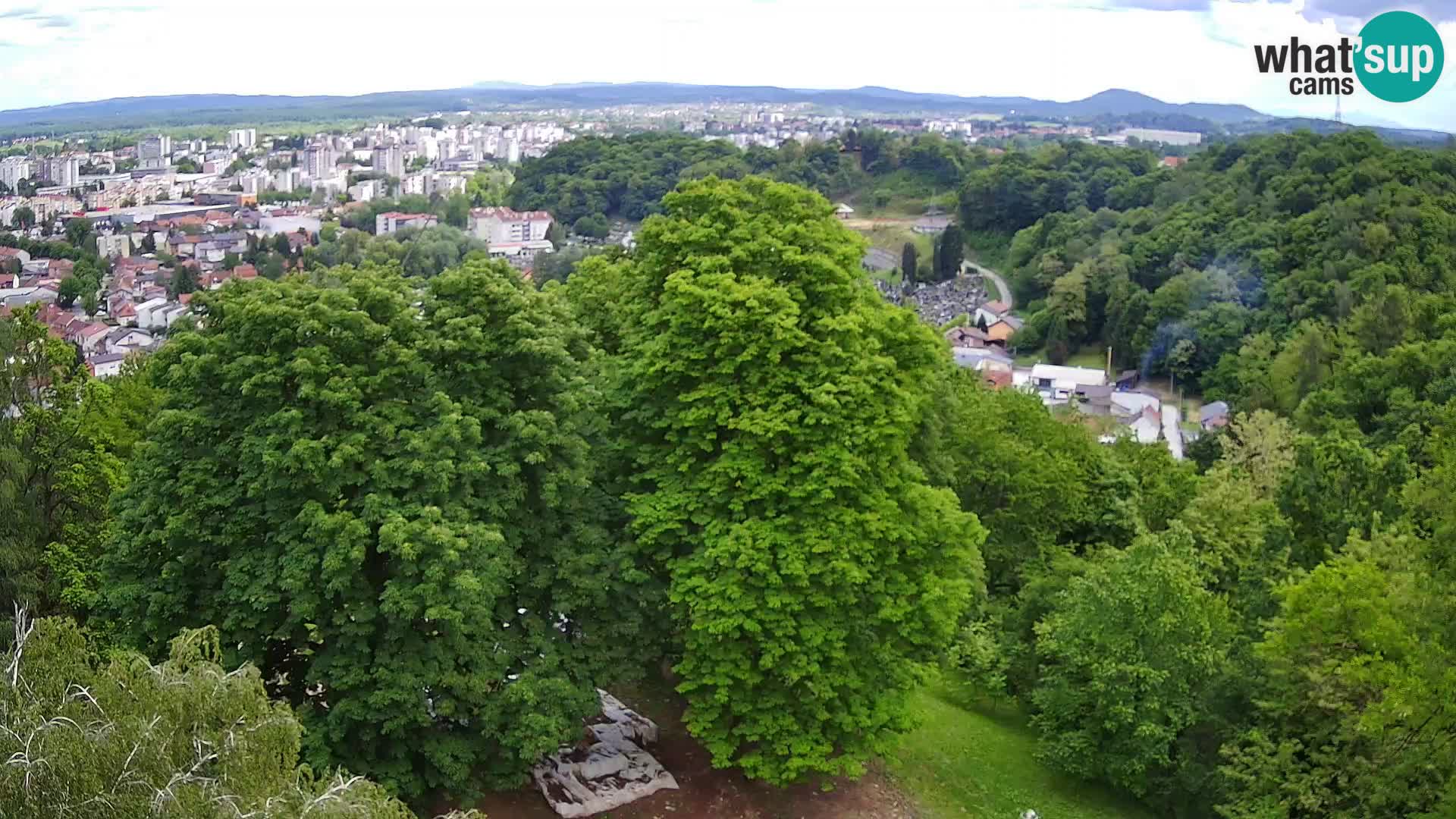 Webcam Karlovac Dubovac Castle – Live View of Karlovac’s Historic Landmark