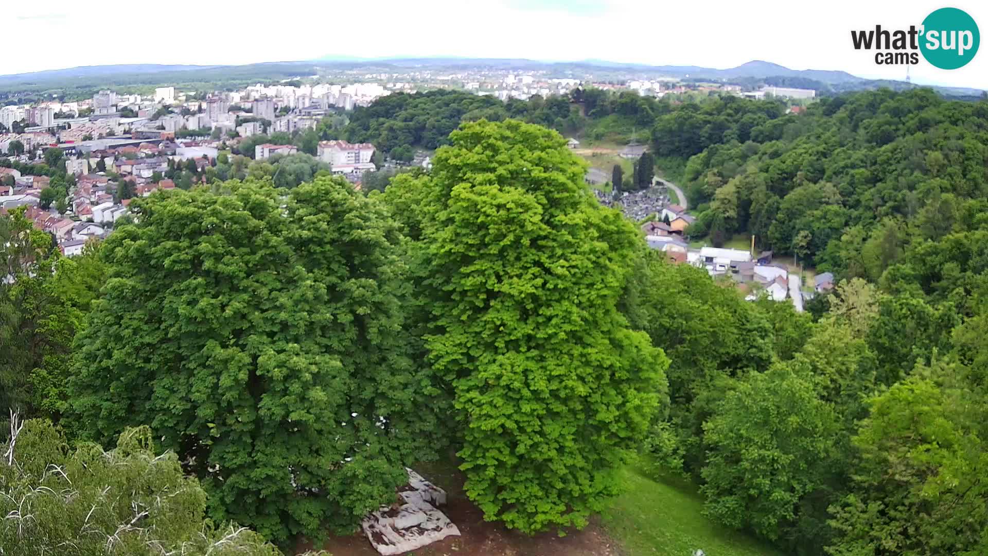 Webcam Karlovac Dubovac Castle – Live View of Karlovac’s Historic Landmark