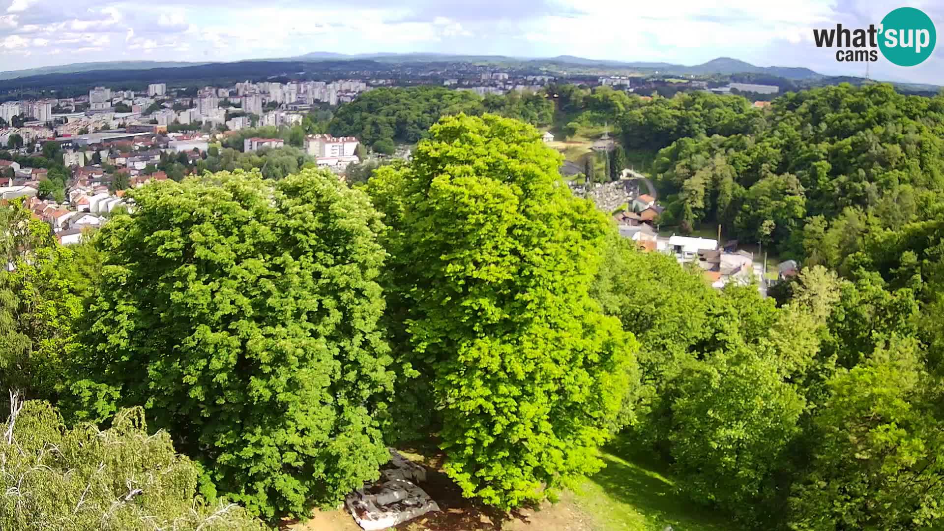 Webcam Castello Dubovac Karlovac – Vista Live sul Castello Storico