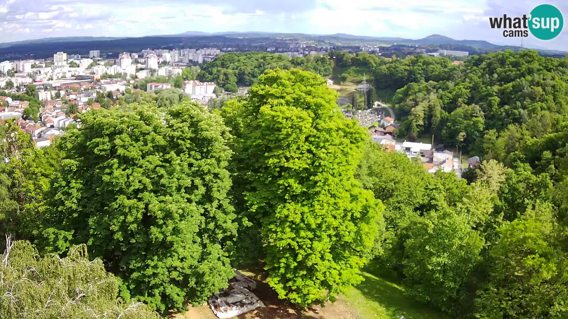 Webcam Karlovac Dubovac Castle – Live View of Karlovac’s Historic Landmark