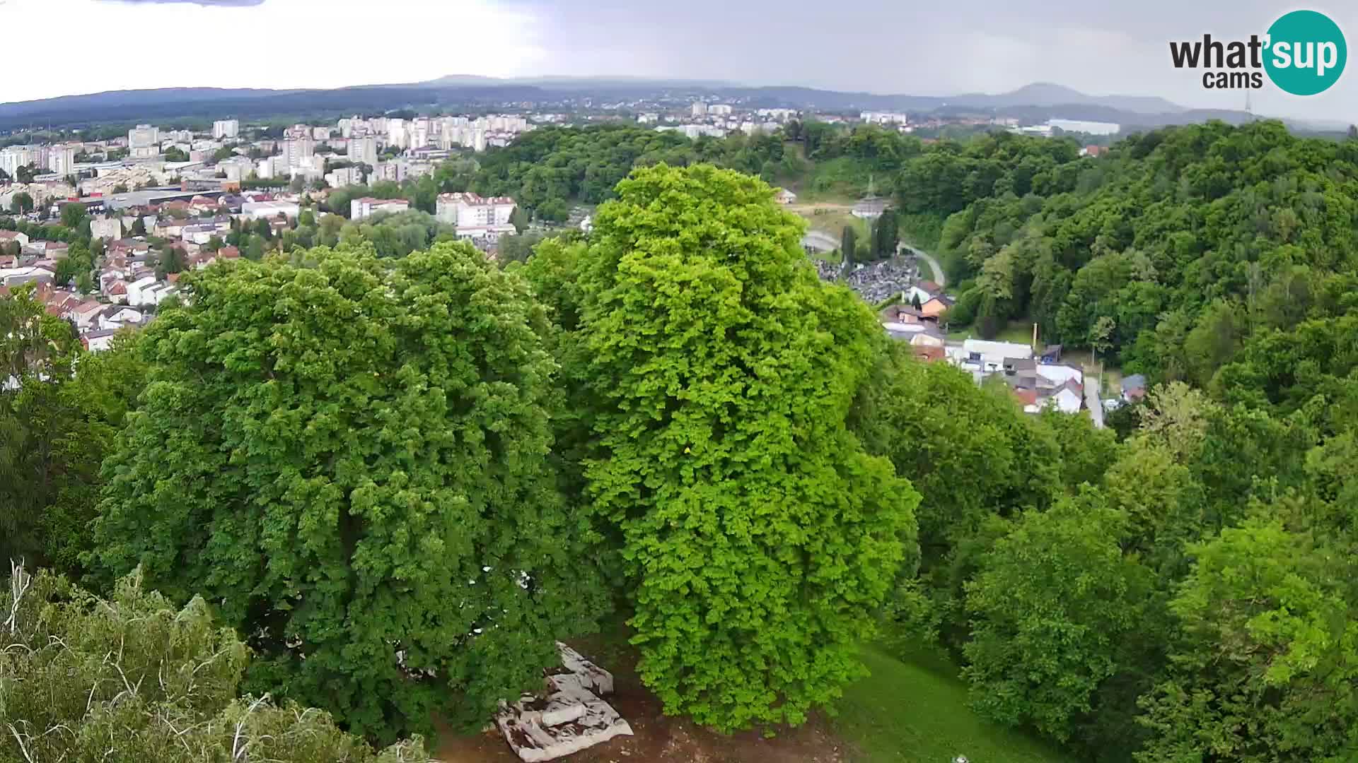 Webcam Castillo Dubovac Karlovac – Vista en directo del histórico castillo