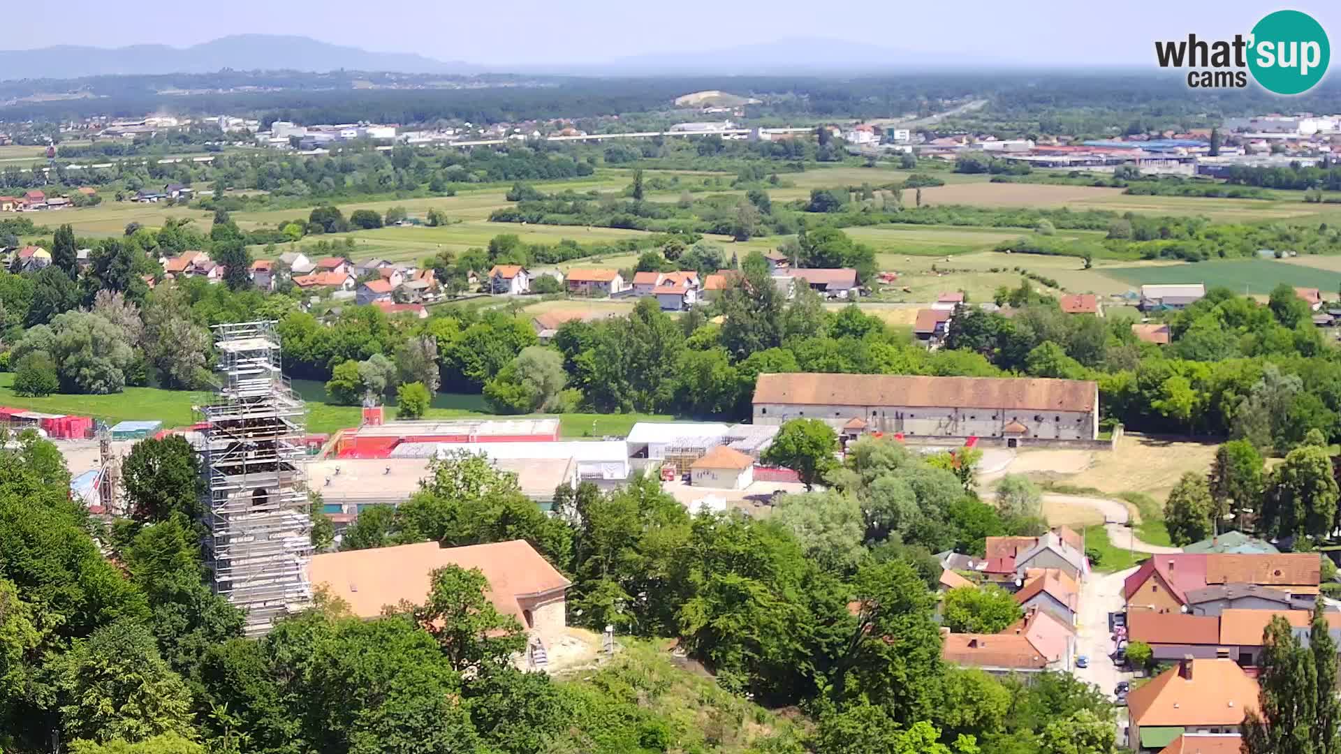 Webcam Karlovac Dubovac Castle – Live View of Karlovac’s Historic Landmark