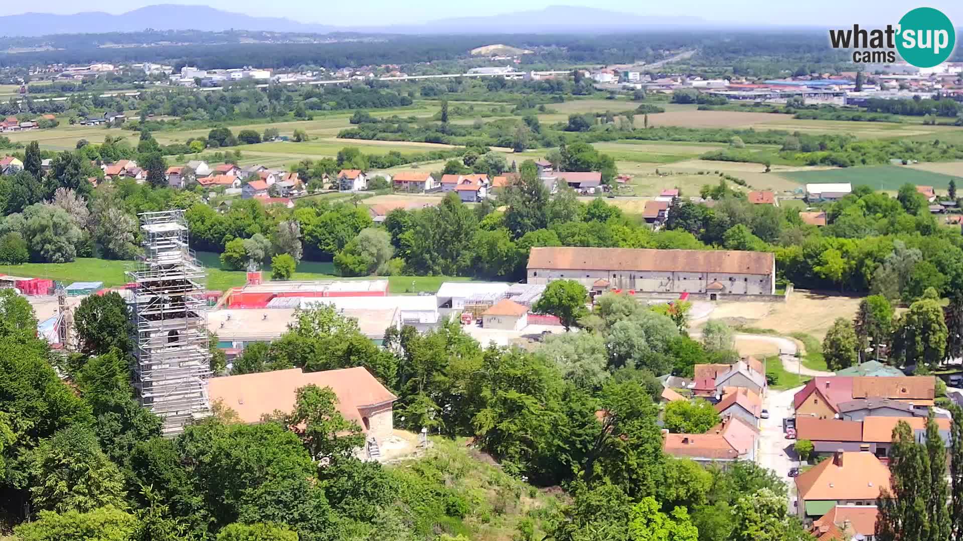 Webcam Castello Dubovac Karlovac – Vista Live sul Castello Storico