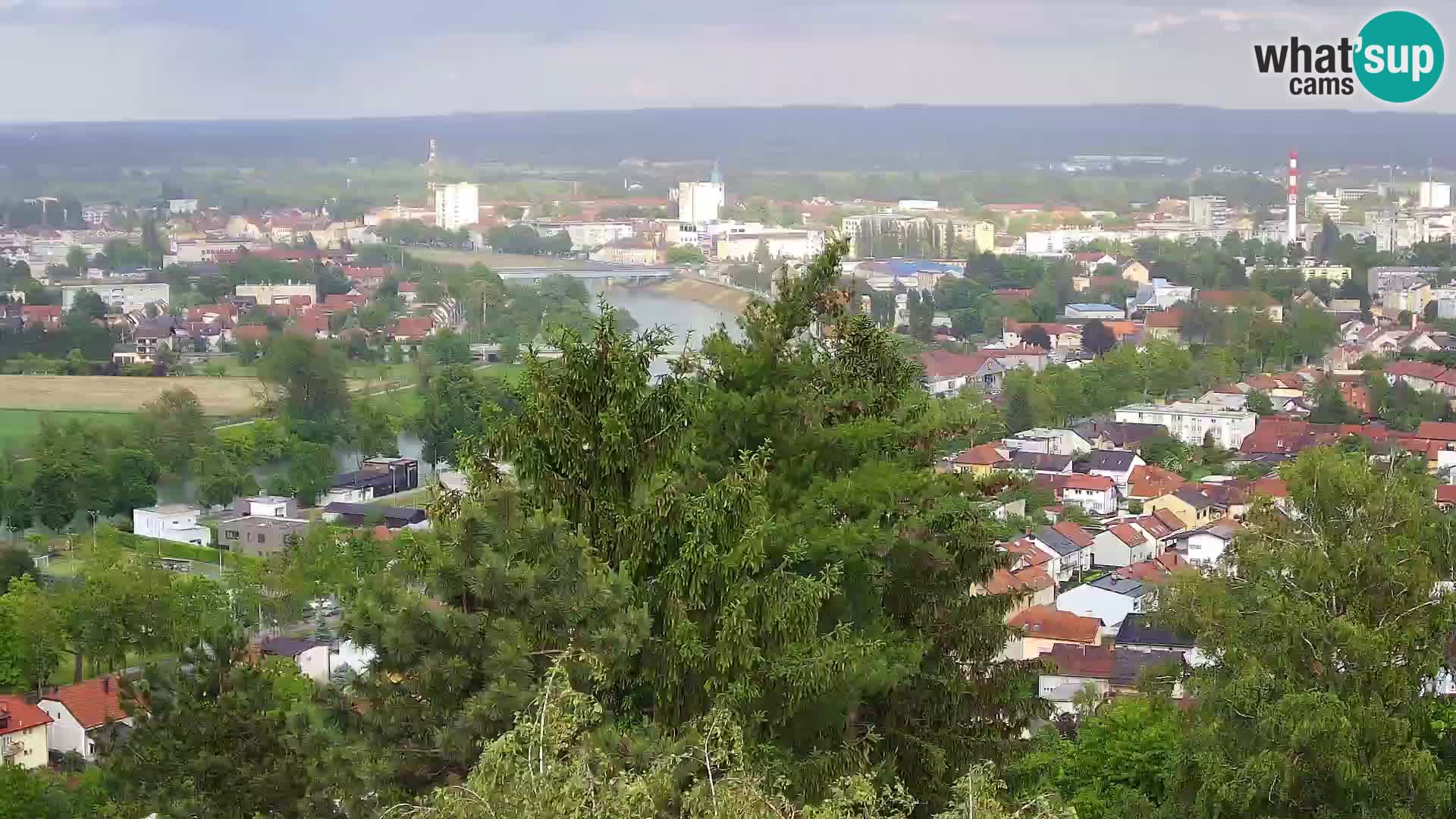 Webcam Karlovac Dubovac Castle – Live View of Karlovac’s Historic Landmark