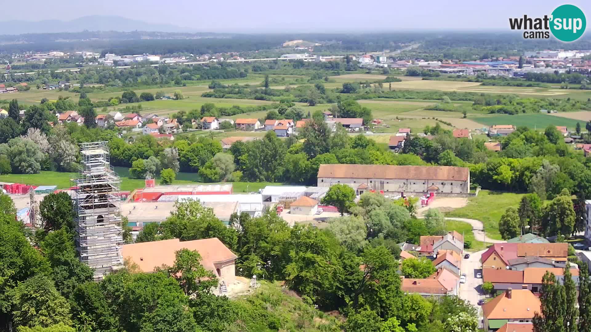 Webcam Castello Dubovac Karlovac – Vista Live sul Castello Storico