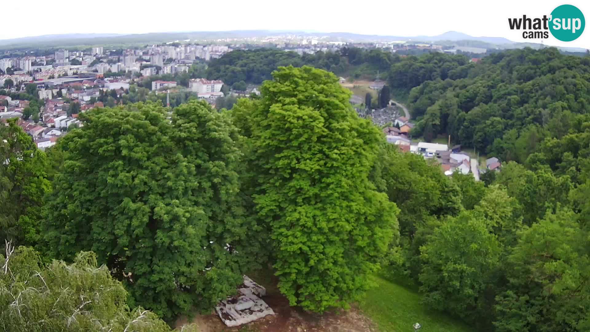 Webcam Karlovac Dubovac Castle – Live View of Karlovac’s Historic Landmark