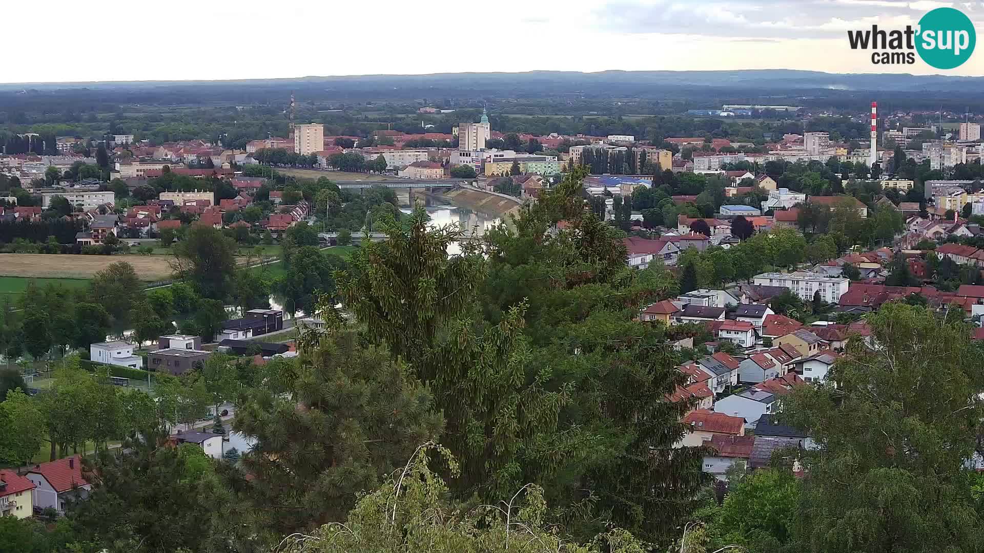 Web kamera Karlovac – Dvorac Dubovac uživo