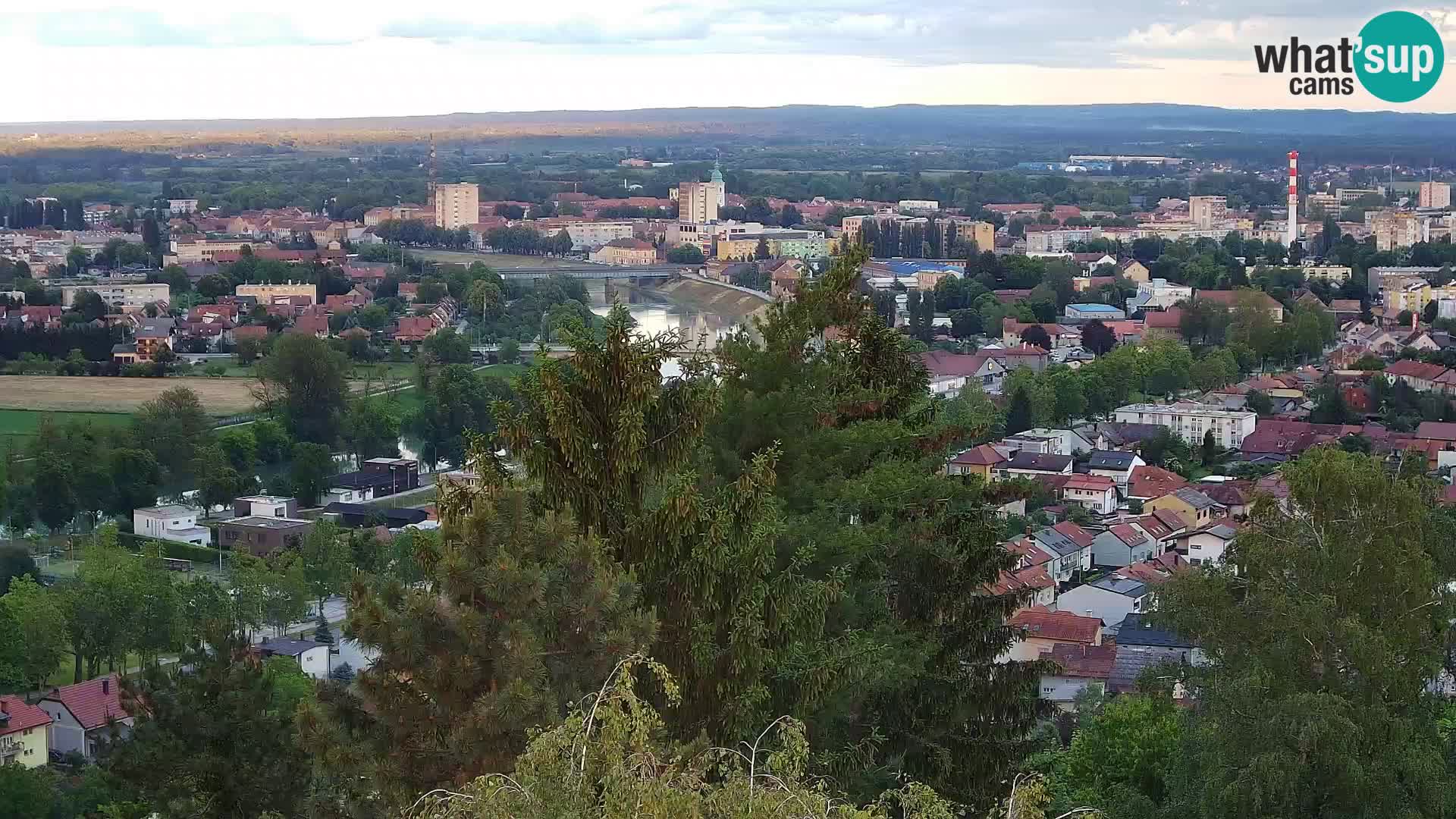 Web kamera Karlovac – Dvorac Dubovac uživo