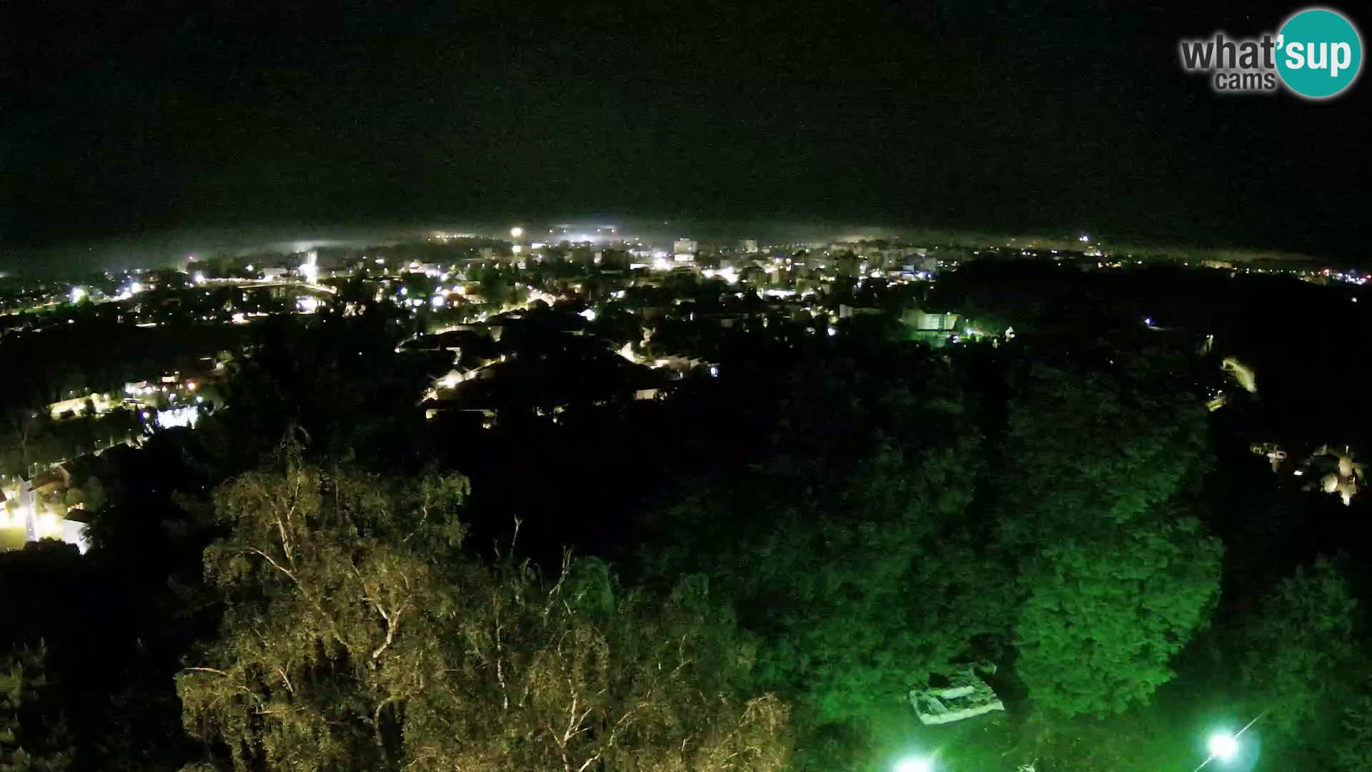 Webcam Karlovac Château Dubovac – Vue en direct de ce monument historique
