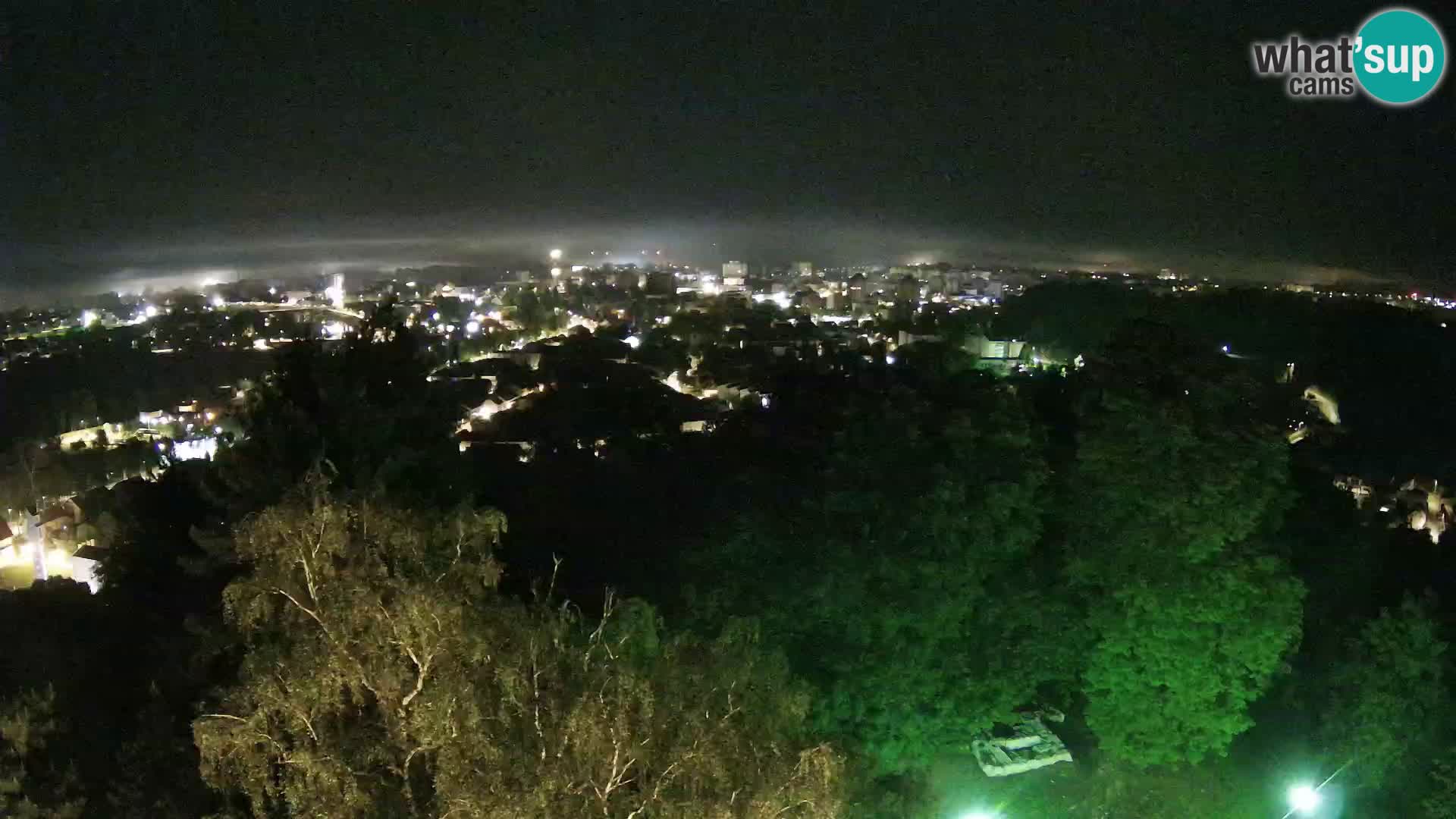 Webcam Karlovac Dubovac Castle – Live View of Karlovac’s Historic Landmark