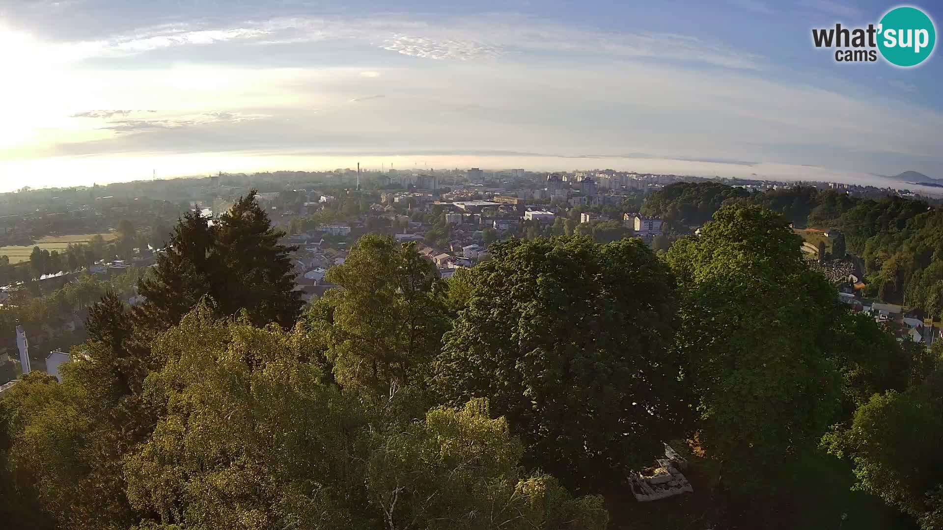Webcam Karlovac Dubovac Castle – Live View of Karlovac’s Historic Landmark