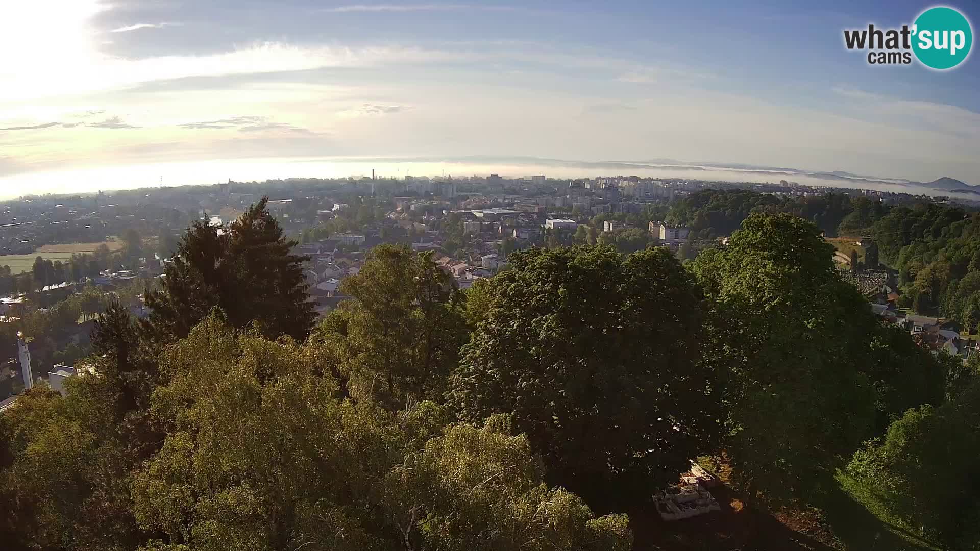 Webcam Karlovac Château Dubovac – Vue en direct de ce monument historique