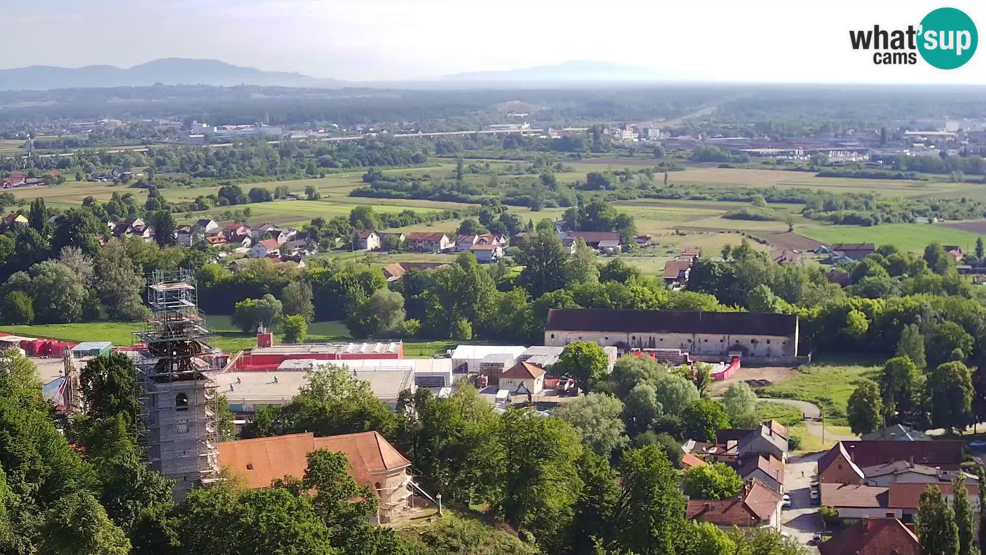 Webcam Karlovac Château Dubovac – Vue en direct de ce monument historique