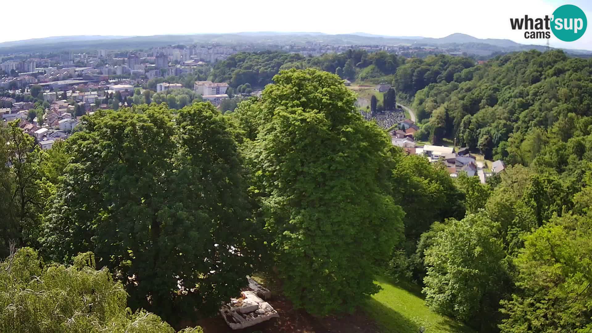 Webcam Karlovac Dubovac Castle – Live View of Karlovac’s Historic Landmark
