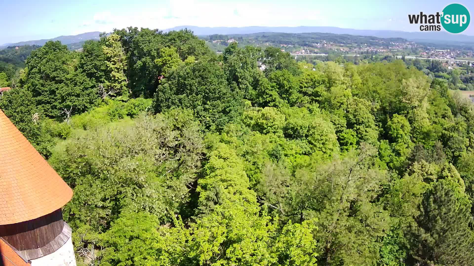 Webcam Karlovac Château Dubovac – Vue en direct de ce monument historique