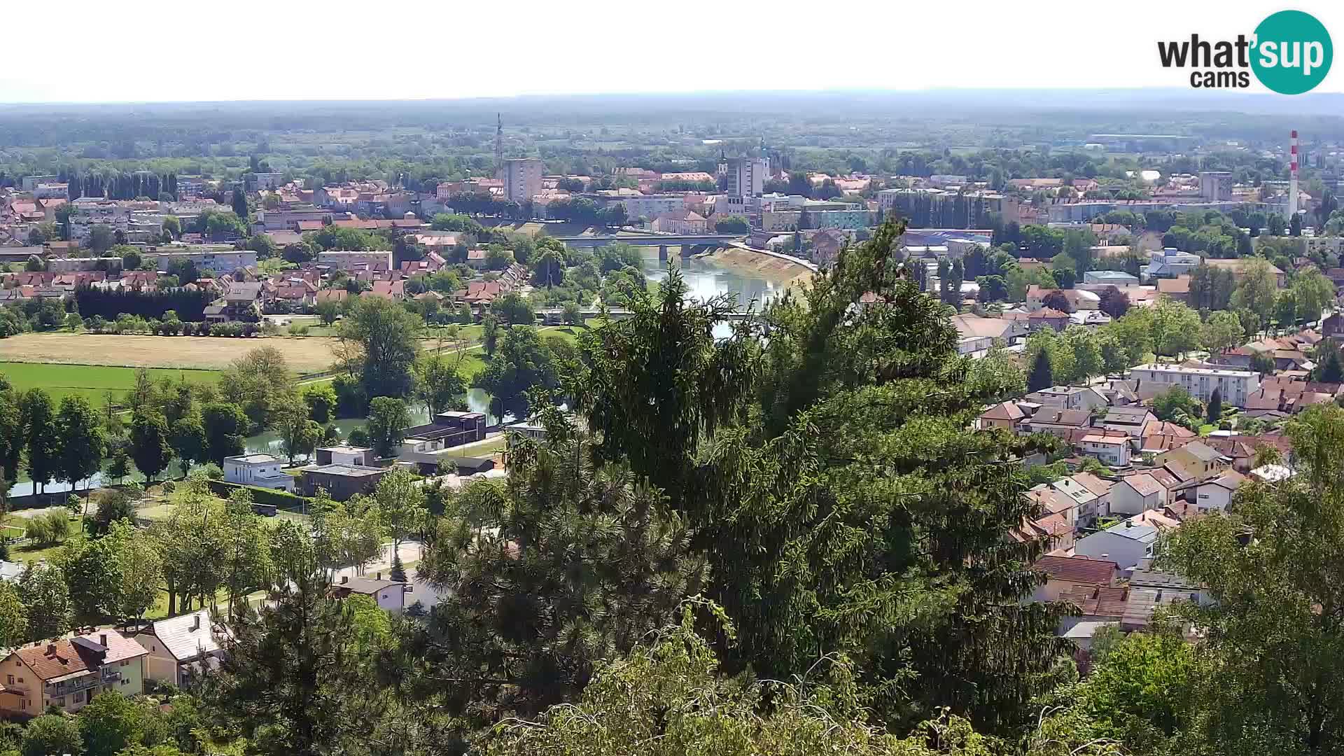 Webcam Karlovac Château Dubovac – Vue en direct de ce monument historique