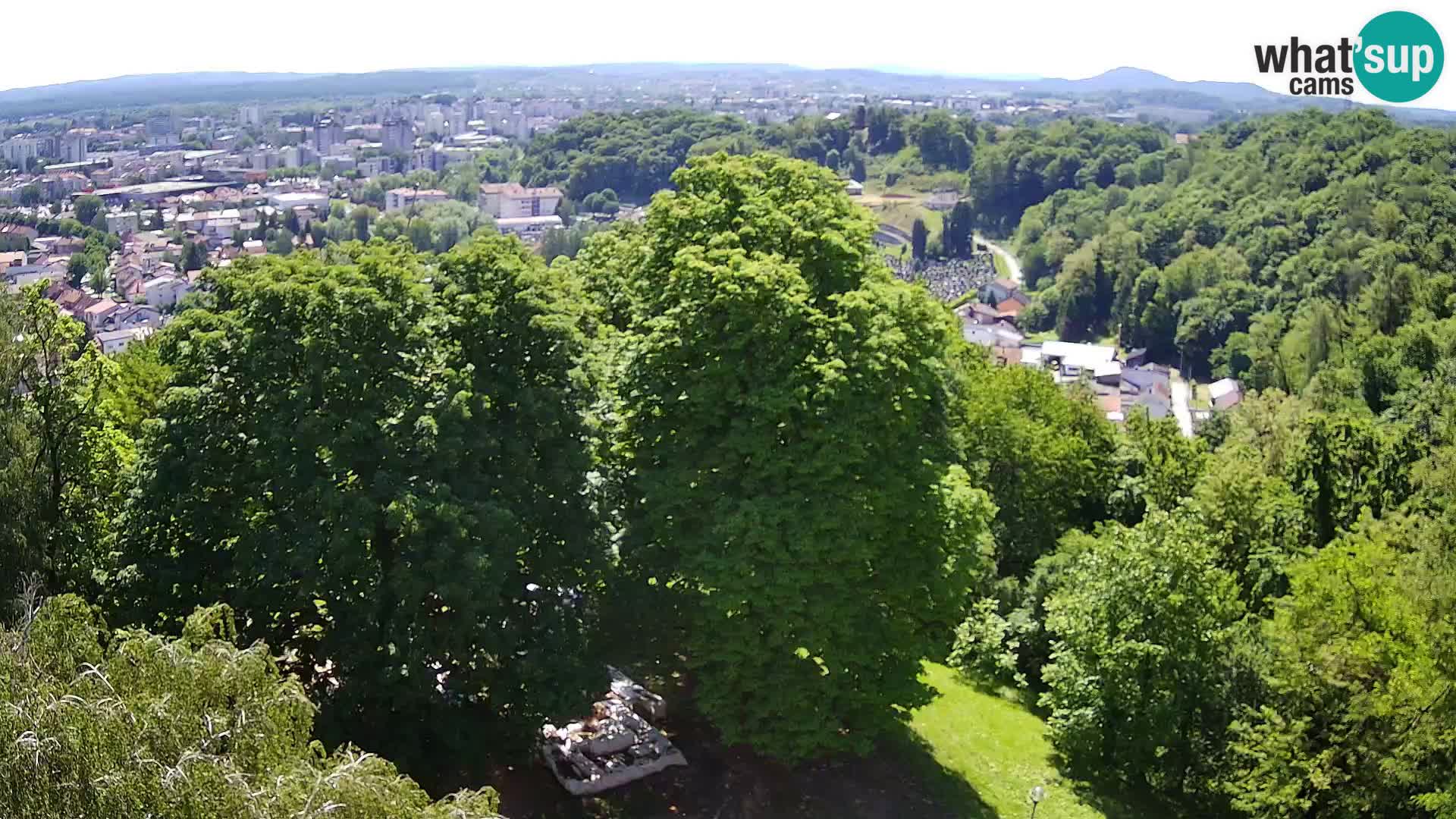 Webcam Castillo Dubovac Karlovac – Vista en directo del histórico castillo