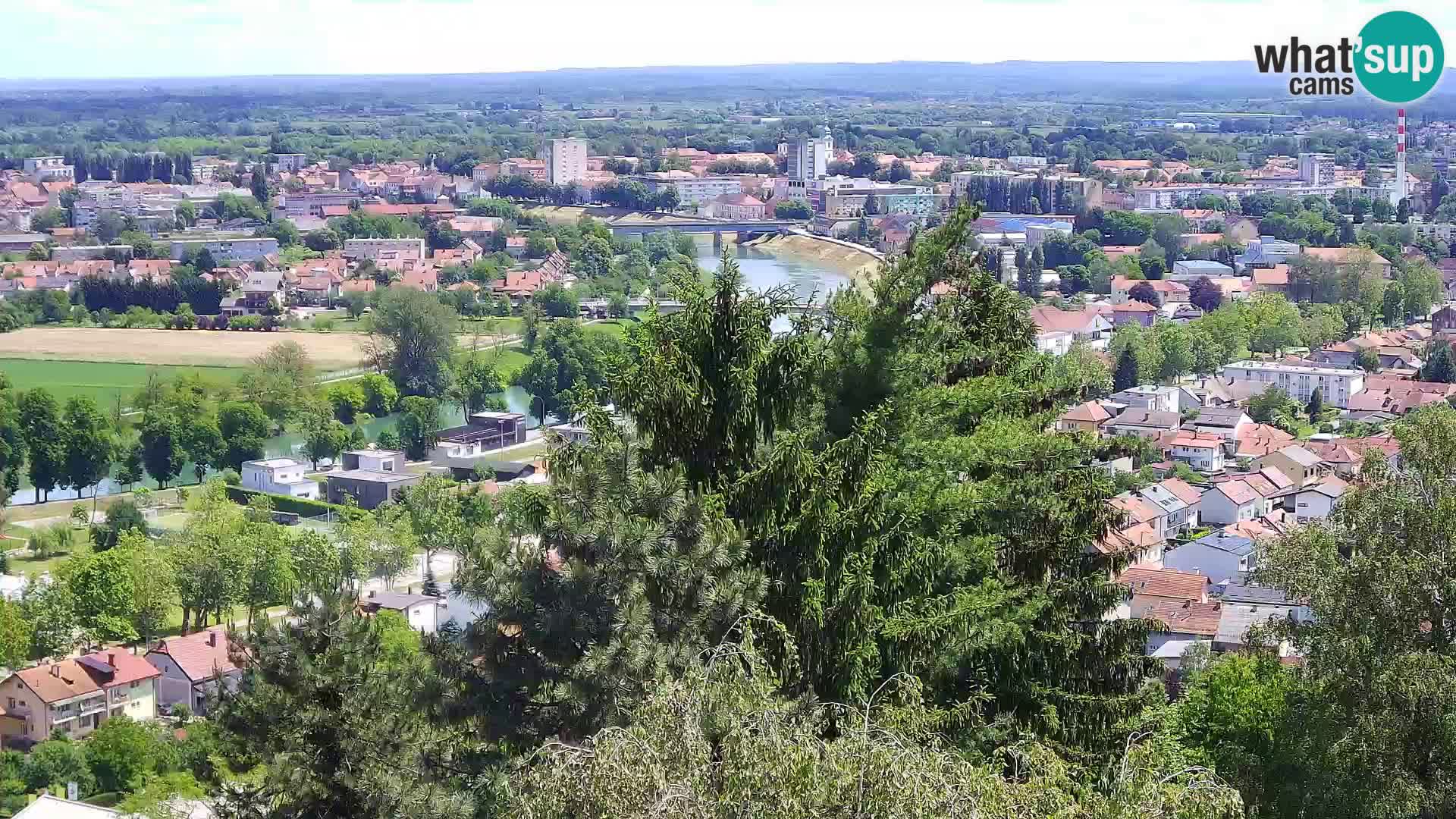 Webcam Karlovac Château Dubovac – Vue en direct de ce monument historique