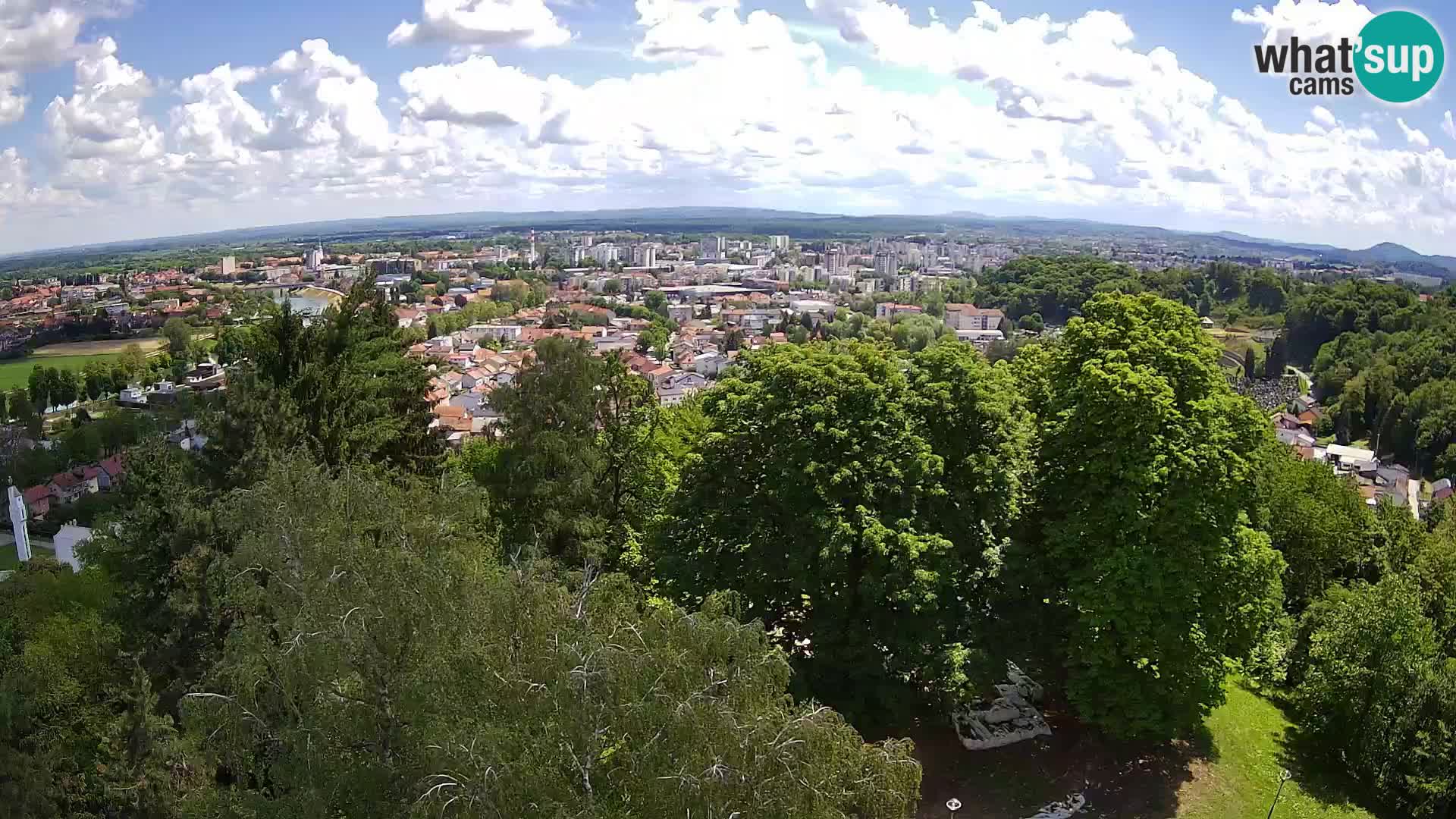 Webcam Castillo Dubovac Karlovac – Vista en directo del histórico castillo