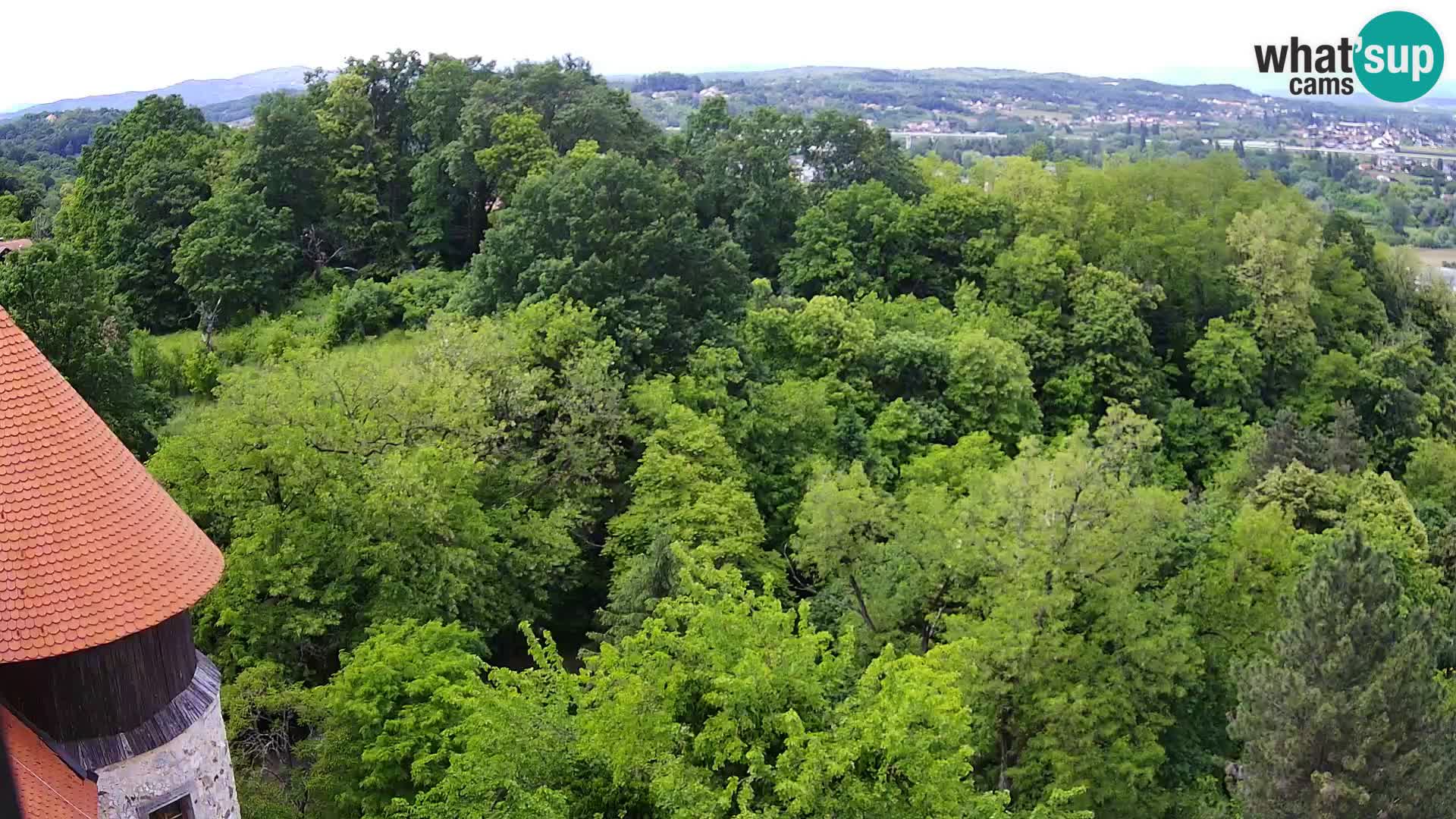 Webcam Karlovac Château Dubovac – Vue en direct de ce monument historique