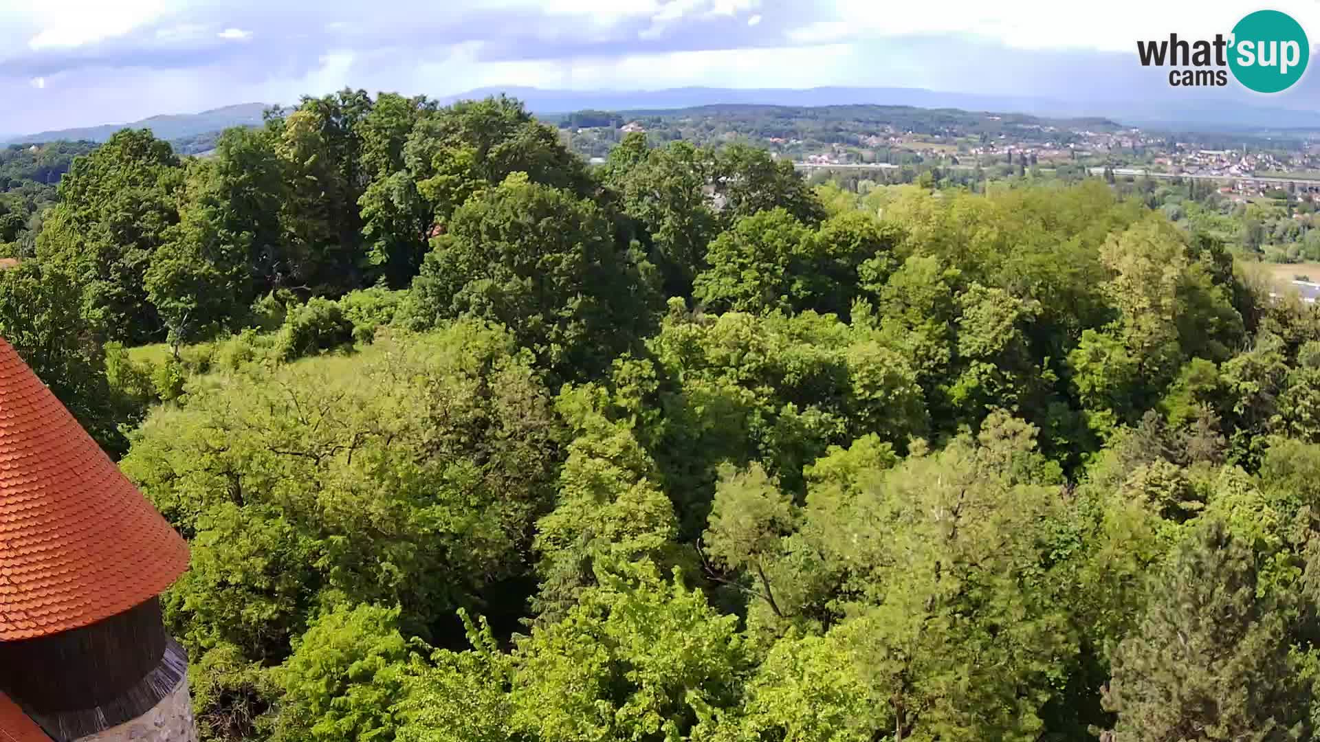 Webcam Karlovac Château Dubovac – Vue en direct de ce monument historique