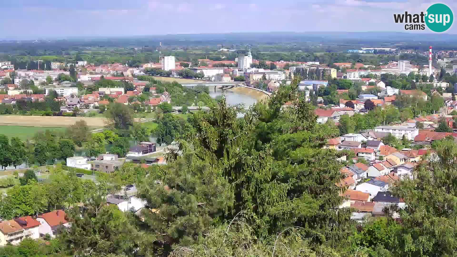 Web kamera Karlovac – Dvorac Dubovac uživo