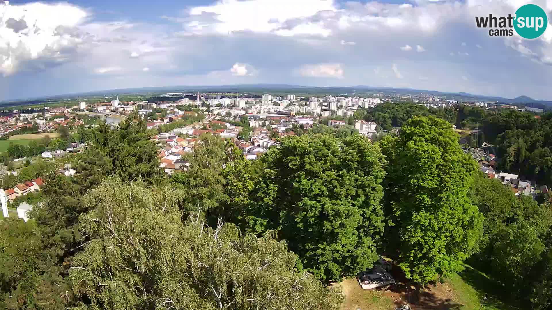 Webcam Karlovac Château Dubovac – Vue en direct de ce monument historique