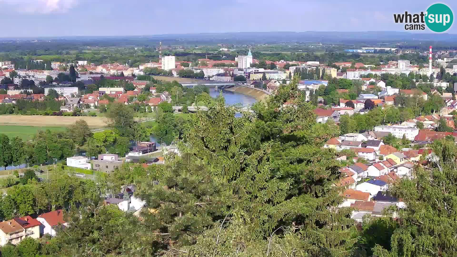 Webcam Karlovac Château Dubovac – Vue en direct de ce monument historique