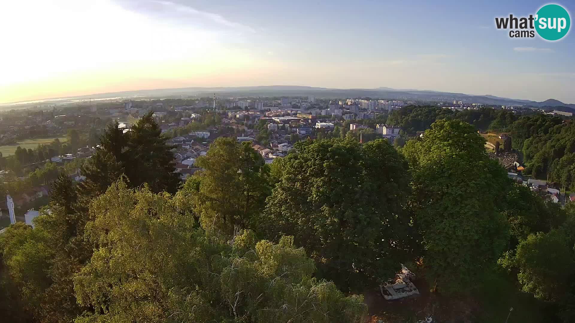 Webcam Castello Dubovac Karlovac – Vista Live sul Castello Storico