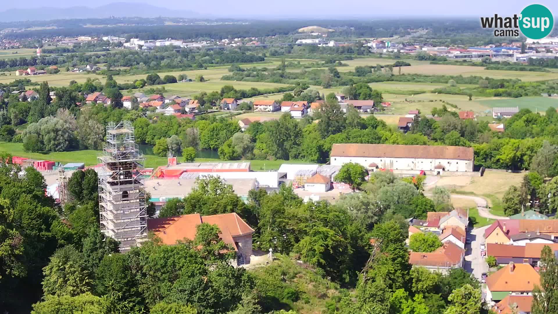 Webcam Karlovac Château Dubovac – Vue en direct de ce monument historique