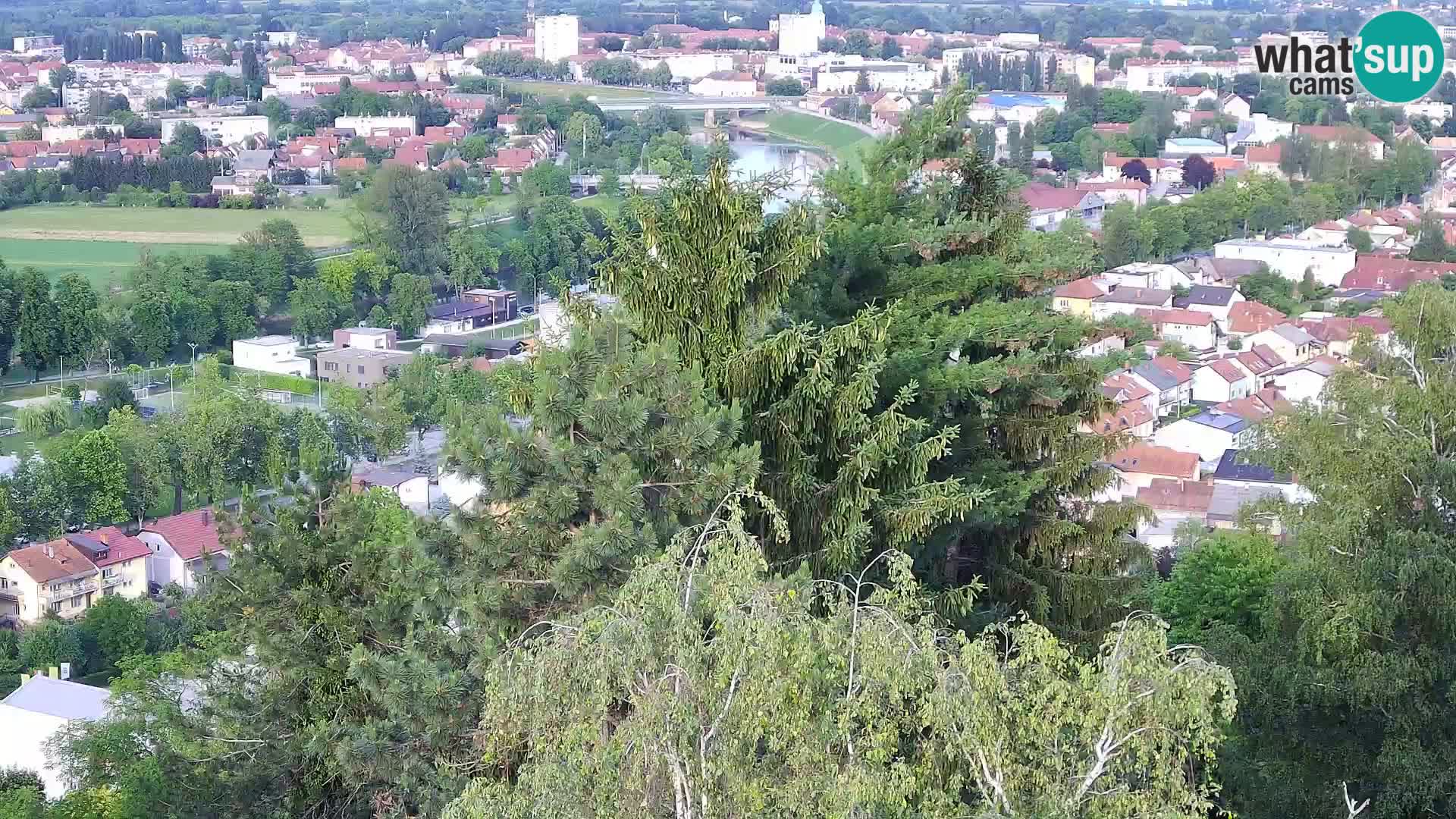 Webcam Karlovac Château Dubovac – Vue en direct de ce monument historique
