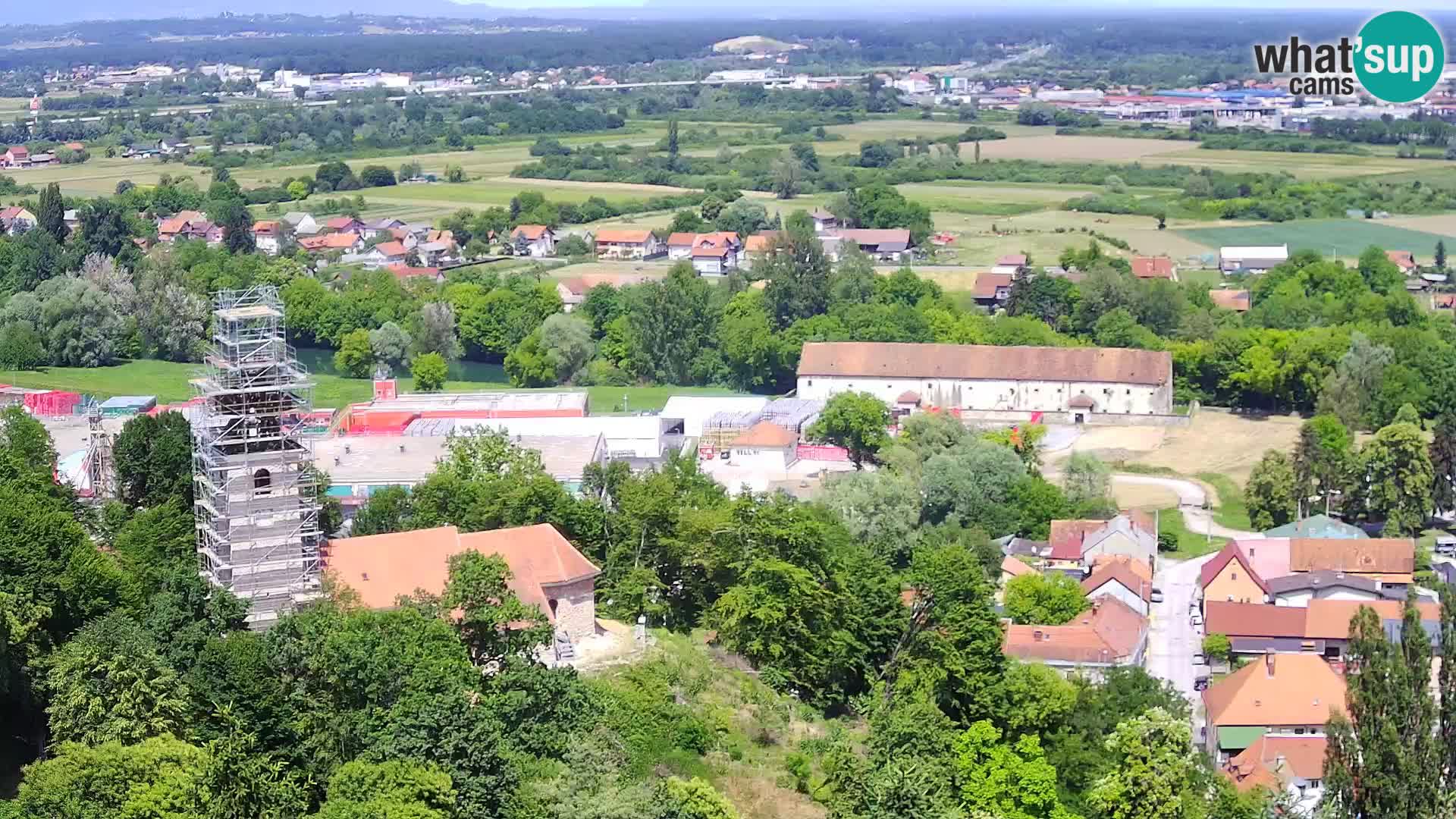 Web kamera Karlovac – Dvorac Dubovac uživo