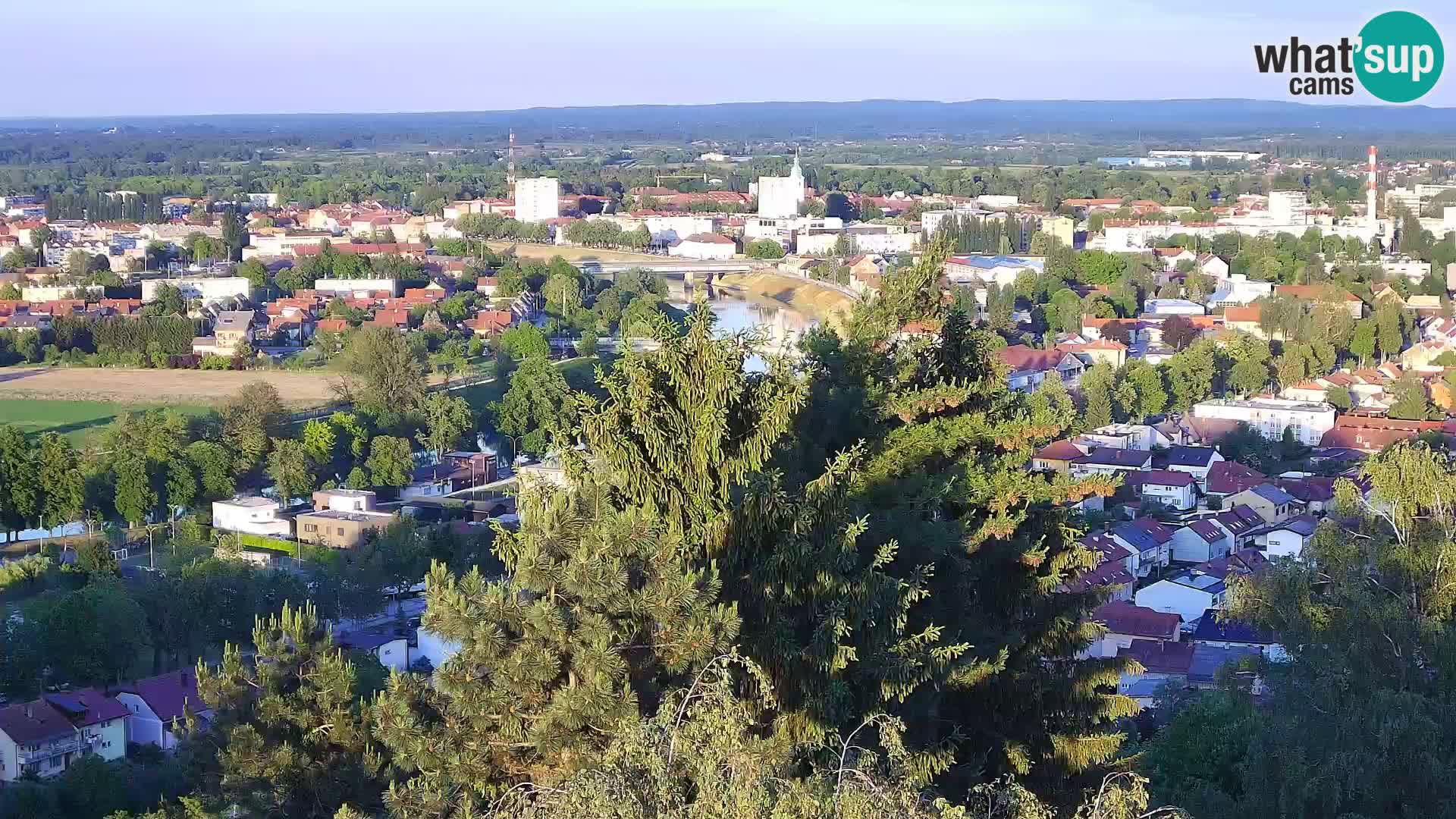 Webcam Karlovac Dubovac Castle – Live View of Karlovac’s Historic Landmark