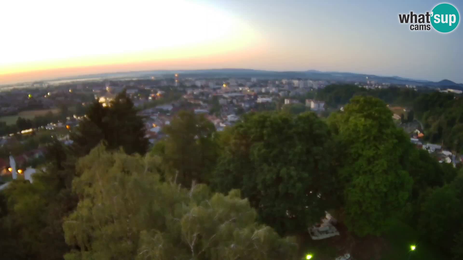 Webcam Karlovac Château Dubovac – Vue en direct de ce monument historique