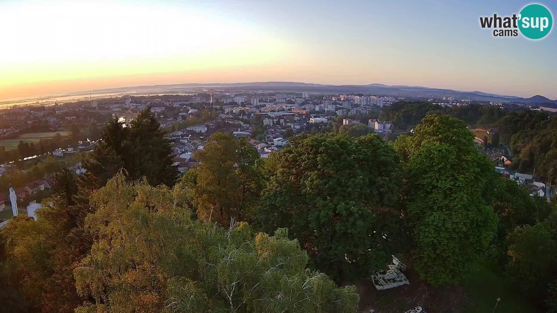 Webcam Karlovac Dubovac Castle – Live View of Karlovac’s Historic Landmark
