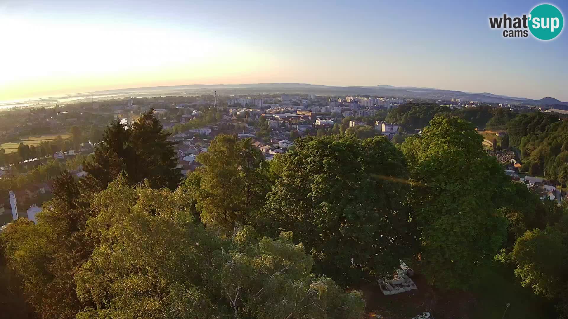 Webcam Castillo Dubovac Karlovac – Vista en directo del histórico castillo