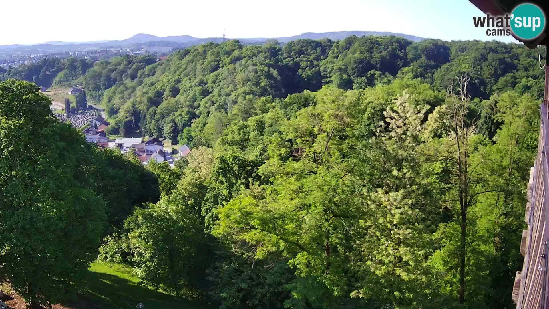 Webcam Castello Dubovac Karlovac – Vista Live sul Castello Storico