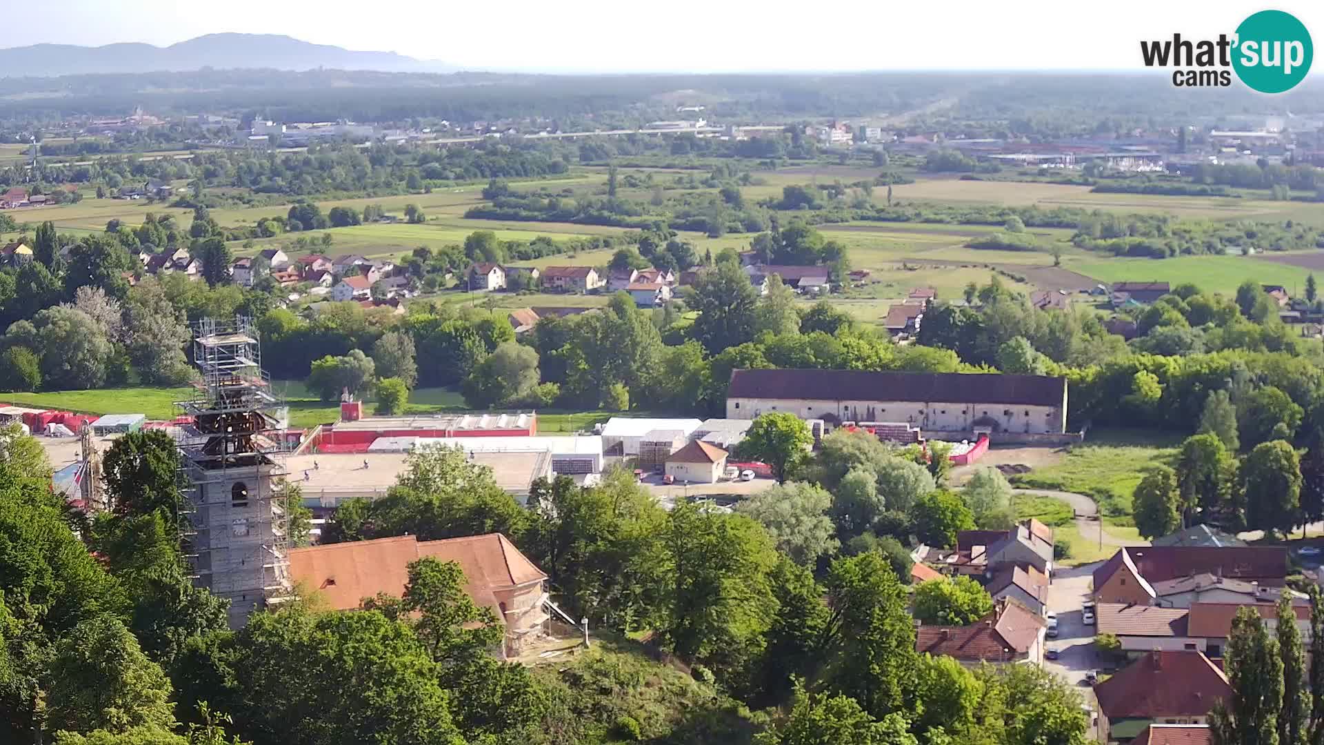 Webcam Karlovac Dubovac Castle – Live View of Karlovac’s Historic Landmark