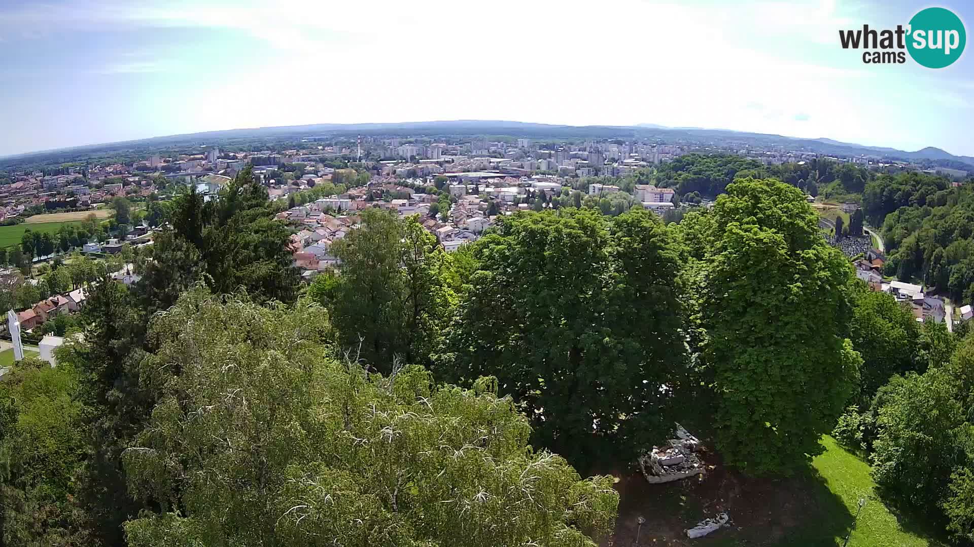 Webcam Castillo Dubovac Karlovac – Vista en directo del histórico castillo