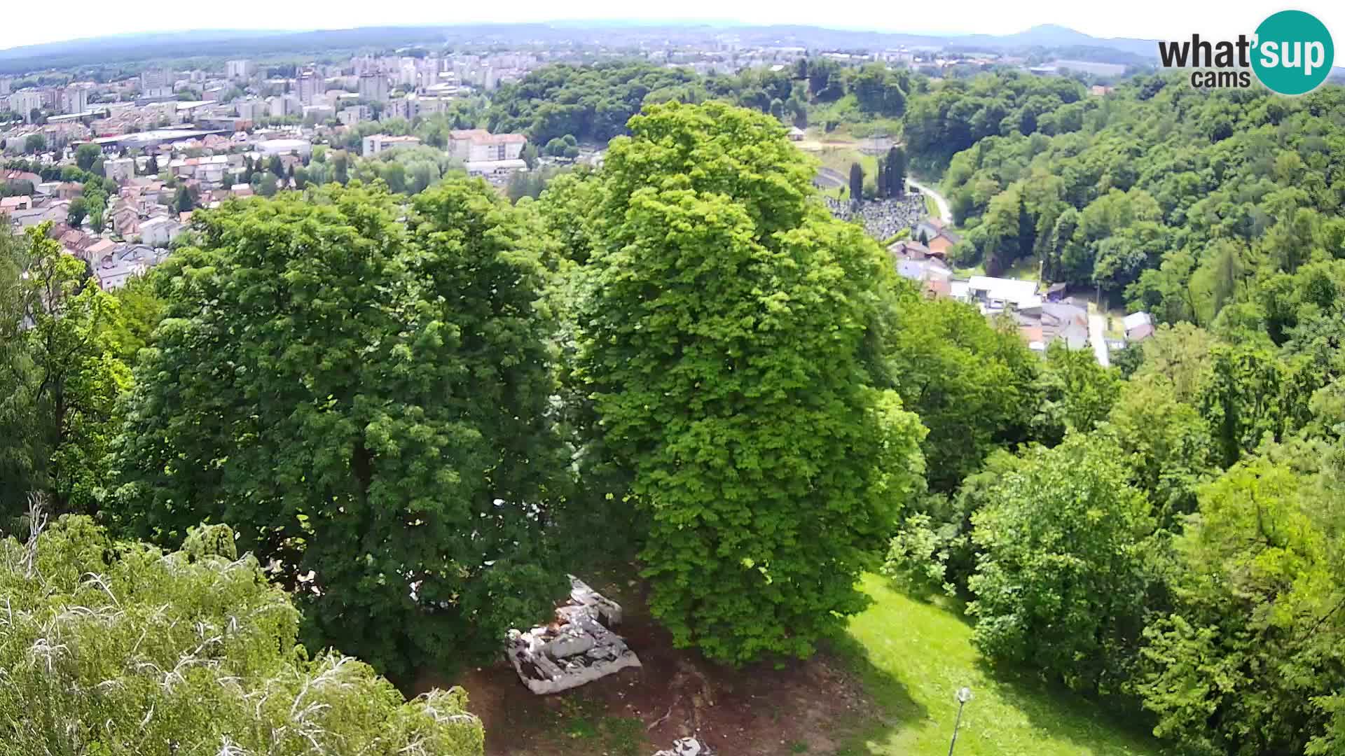 Web kamera Karlovac – Dvorac Dubovac uživo