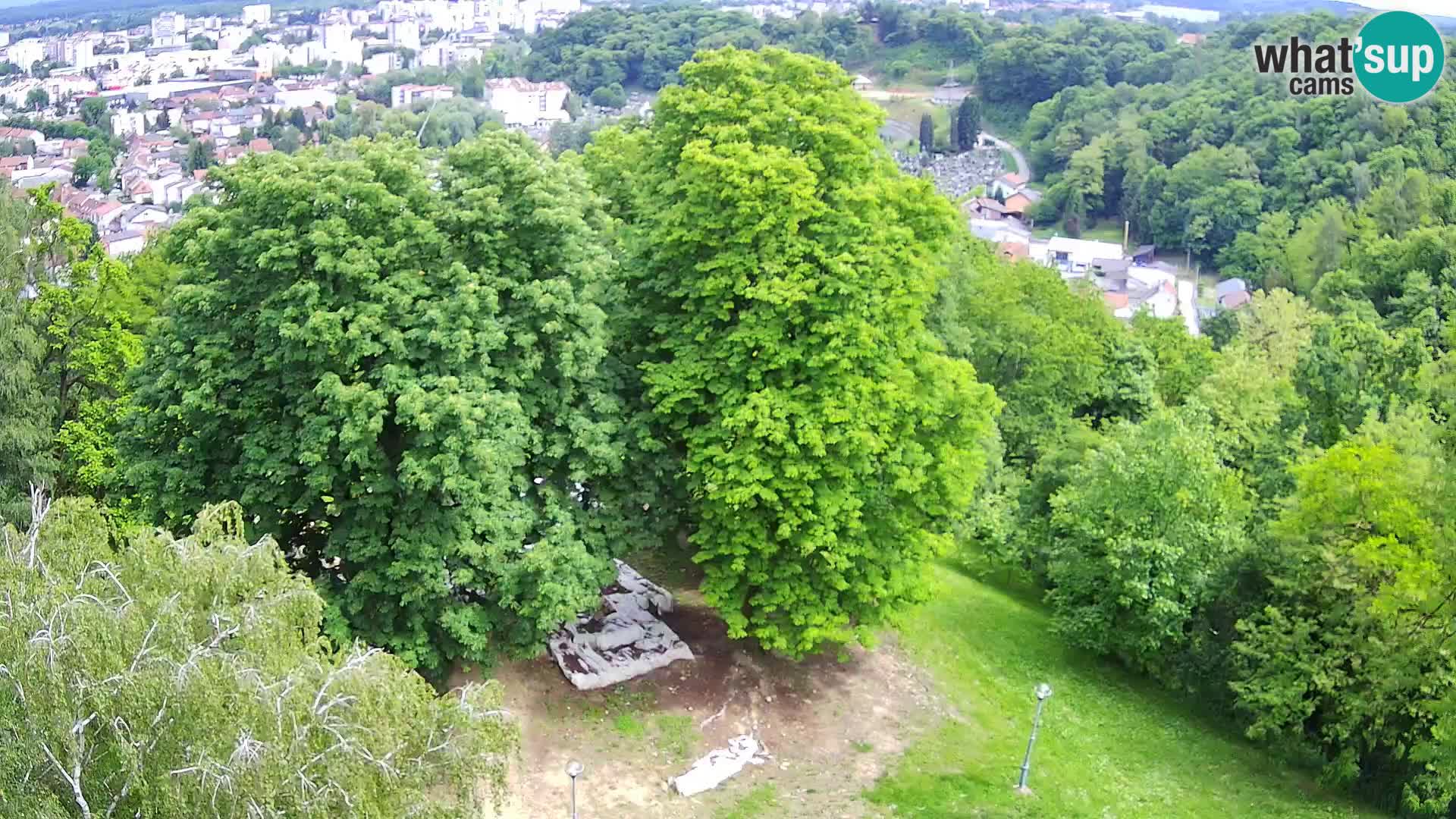 Webcam Karlovac Dubovac Castle – Live View of Karlovac’s Historic Landmark