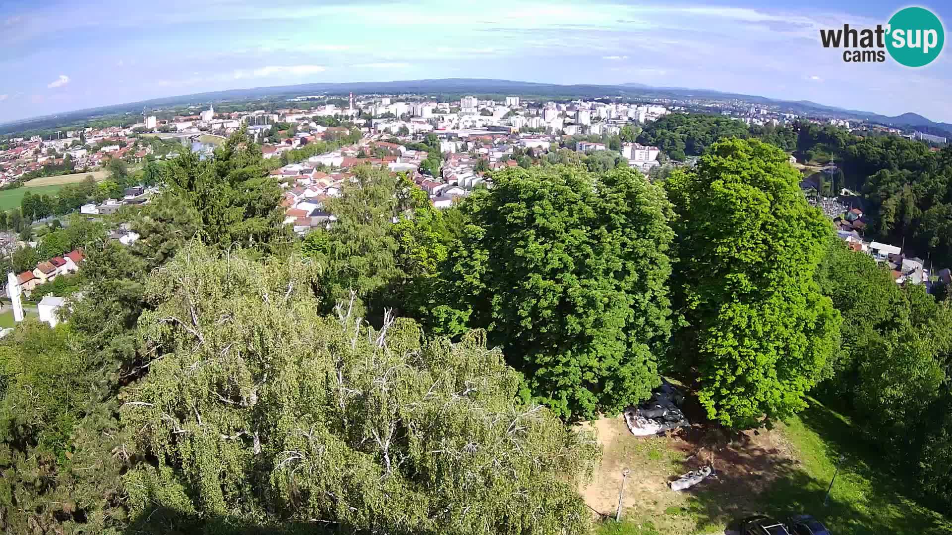 Webcam Karlovac Dubovac Castle – Live View of Karlovac’s Historic Landmark
