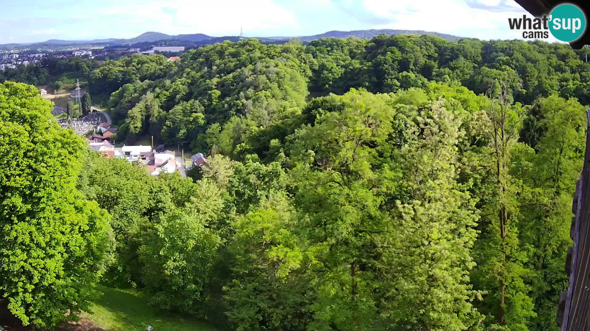 Webcam Castello Dubovac Karlovac – Vista Live sul Castello Storico