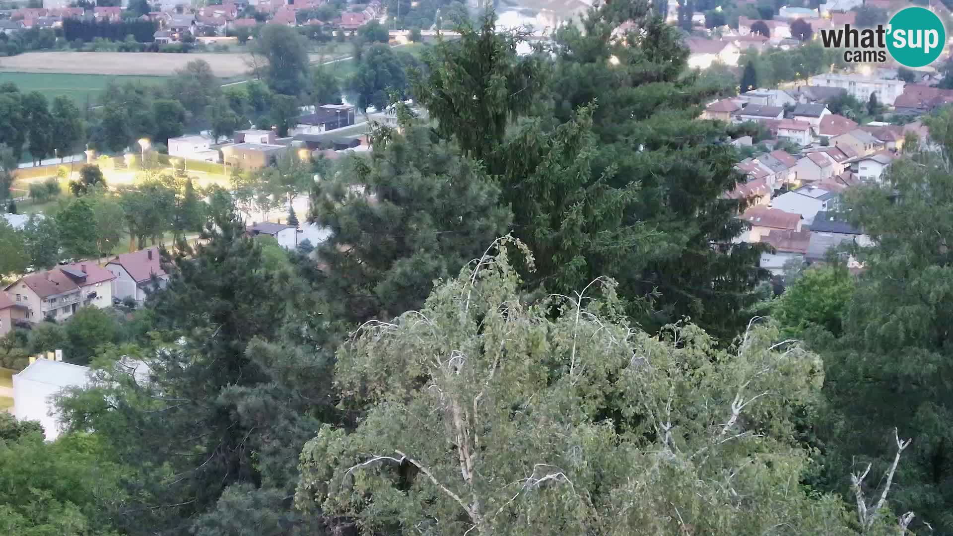 Web kamera Karlovac – Dvorac Dubovac uživo