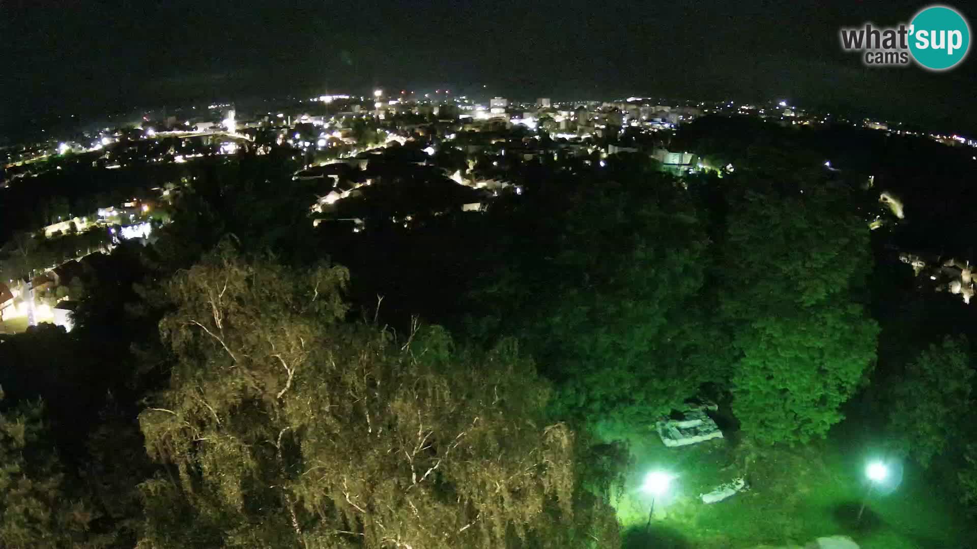 Webcam Karlovac Dubovac Castle – Live View of Karlovac’s Historic Landmark